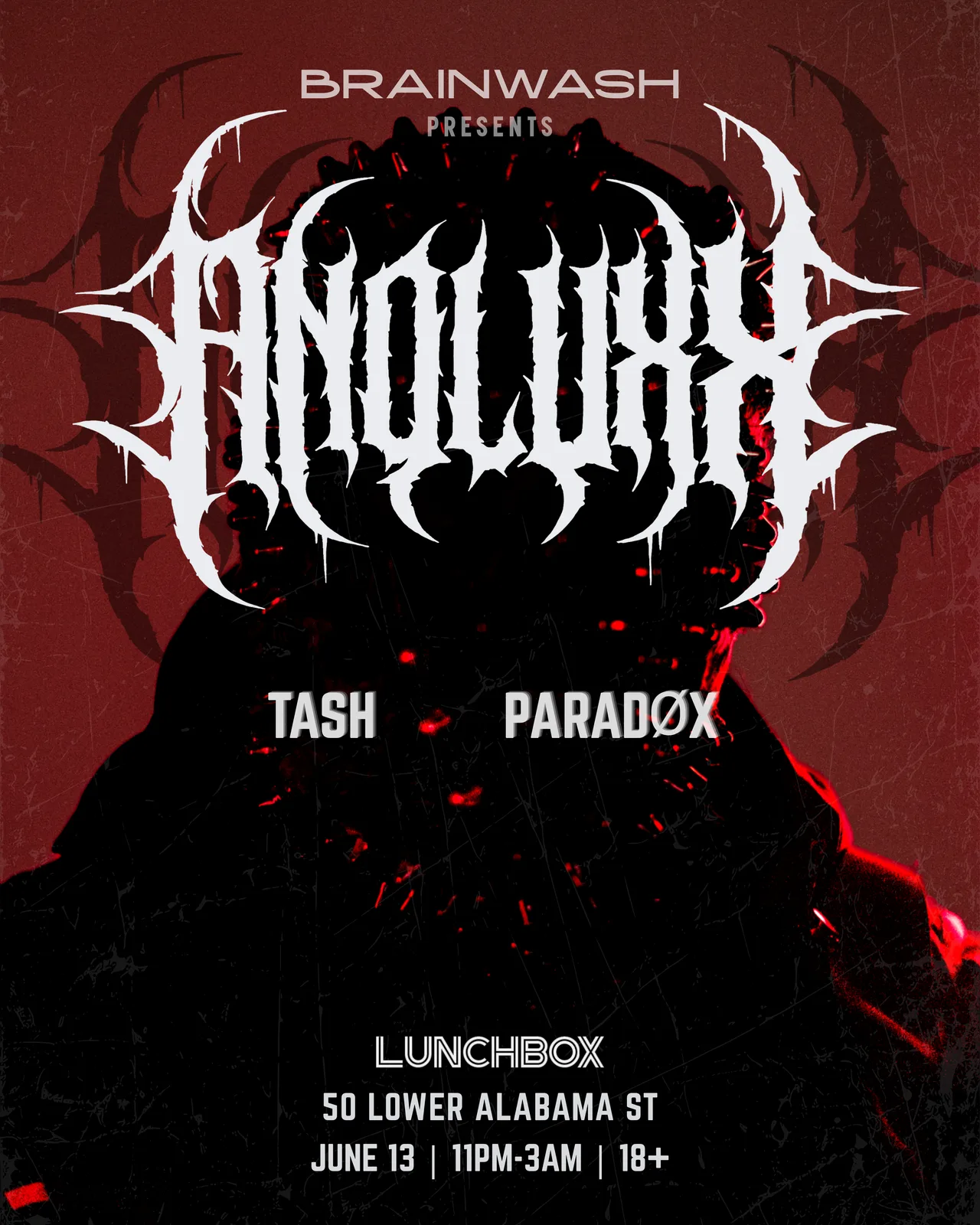 Brainwash: Annoluxx flyer